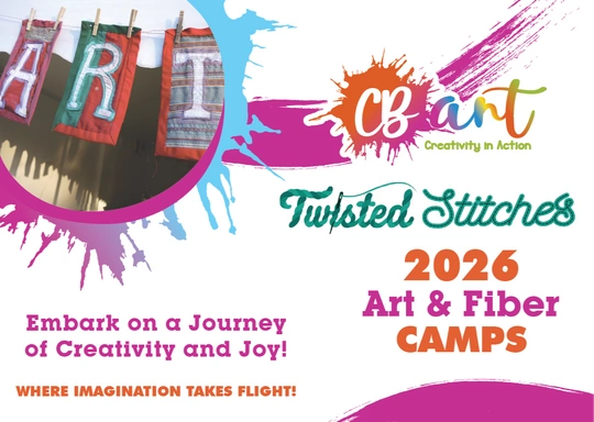 Mini Quilt: Art & Fiber Summer Camp