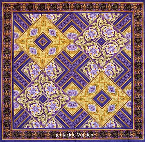 One Fabric Wonders Using Border Stripes