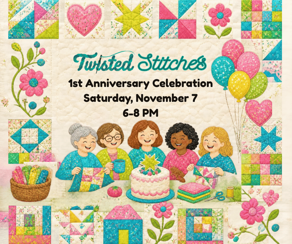 1st Anniversary Party (6-8PM) 